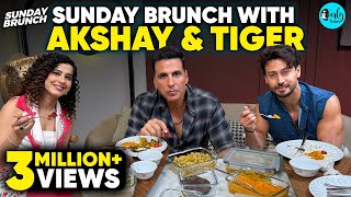 Akshay Kumar amp Tiger Shroff On Sunday Brunch X Kamiya Jani  EP 130  Curly Tales [upl. by Uhsoj427]