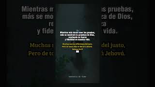 Muchas son las aflicciones del justo Pero de todas ellas le librará Jehová▪︎Salmos 3419📖✨ [upl. by Gibbie]