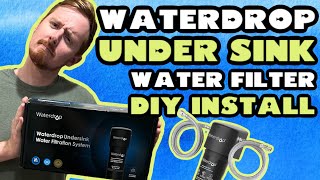 Waterdrop Under Sink Water Filter DIY Tutorial [upl. by Ahsiuqel]