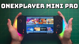 ONEXPLAYER Mini Pro Review Ryzen 7 6800U Handheld [upl. by Ahserb]