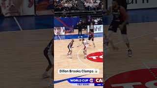 No one dominates defensively like Dillon Brooks 😤 [upl. by Llertnom]