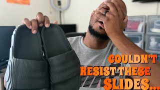 IM ADDICTED Another Slide cop Adilette 22 Black ON Feet  REVIEW [upl. by Attena]