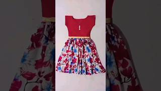 Beautiful Frock Design 2024  Easy Cut amp Simple Sew [upl. by Enitsirk]