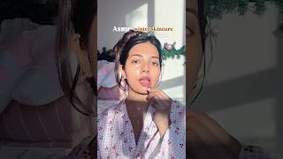 ASMR winter skincare shorts 🎀💗 [upl. by Annawek]