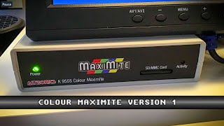 MaxiMite Colour 1  BASIC Kit Computer preupgrade [upl. by Eanerb]