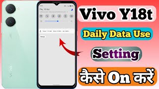 Vivo Y18t Daily Data Use And Data Speed Setting Kaise On Kare  How To Network Setting In Vivo Y18t [upl. by Kraus]