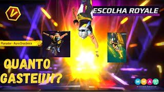 PEGANDO O PLANADOR FREE FIRE ZERANDO O EVENTO NOVIDADES ESCOLHA ROYALE PEGANDO DIMAS FREFIRE [upl. by Eemak]