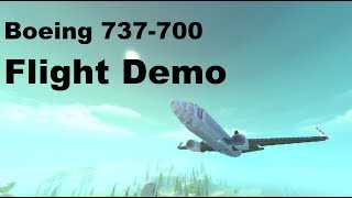 Scrap Mechanic  Boeing 737700 Flight Demo amp Instruction [upl. by Vincent519]