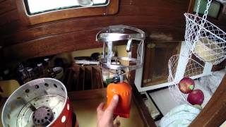 Tour of My Frances 26 Sailboat Tula [upl. by Nomzed]