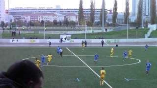 CSL Aulnay Mondeville coupe de France de Football 2012 2e but de Mondeville [upl. by Ehudd]