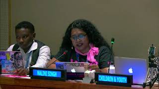 Nalini Singhs Intervention at HLPF 2019 httpwebtvunorg [upl. by Phox]