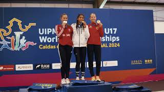 UIPM 2024 Pentathlon U17 World Championships  Highlights Womens Final [upl. by Illona]