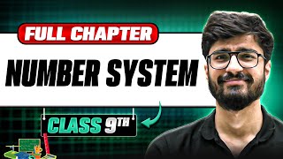 Number System ONE SHOT  Full Chapter  Class 9th Maths  Chapter 1 [upl. by Dippold]