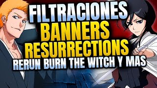 🚨 FILTRACIONES BANNER RESURRECTION ICHIGO ADULTO RUKIA CAPITANA Y MAS Bleach Brave Souls [upl. by Krock]