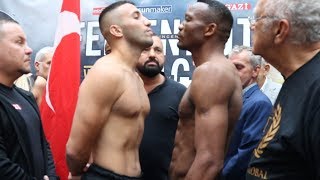 AVNI YILDIRIM VS LOLENGA MOCK WEIGH IN amp FACE OFF [upl. by Hubert]