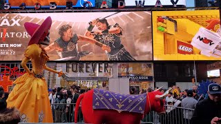 Manhattan Times Square Day of the Dead Nov 2  2024 [upl. by Eniamreg]