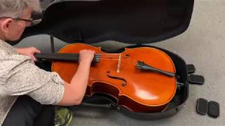 Fitting your Cello to a Musilia Case [upl. by Susumu]