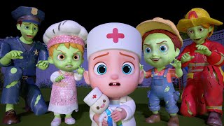 Zombie Is Coming Song  Zombie Finger Family  Boo Kids Song amp Nursery Rhymes [upl. by Mya]