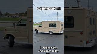 Is my ambulance conversion OVERWEIGHT vanlife [upl. by Inobe]