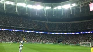 Besiktas v Dynamo Kiev September 2016 Incredible atmosphere at kickoff [upl. by Gillan]