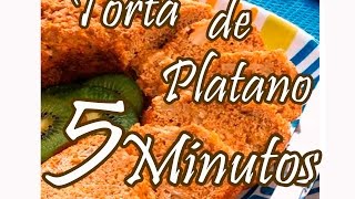 Pastel de Platano en una olla en 5 minutos [upl. by Senoj]