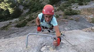 Vía Ferrata Pared de Iserías Pipistrellus CMP [upl. by Diana]