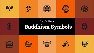 Buddhist Symbols  Buddhism Symbols  Buddhist Meanings  Buddhist Icons  Buddhism Icons  Tibetan [upl. by Genie]