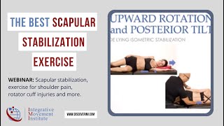 The BEST SCAPULAR STABILIZATION Exercise with DR EVAN OSAR [upl. by Marget]