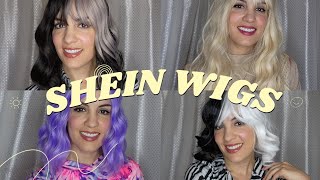 SHEIN Wigs Try On And Styling  Search 5050 on SHEIN Ultimate wigs DOWN TO 399 [upl. by Yle61]