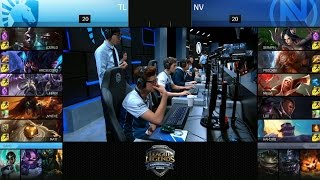 LIQUID vs ENVY Highlights  TL vs NV Game 2 Highlights  2016 NALCS REGIONAL QUALIFIERS DAY 1 [upl. by Sallyann]