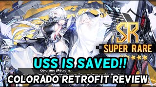 USS IMPROVEMENTS Colorado Retrofit Review  Azur Lane [upl. by Atiluap652]