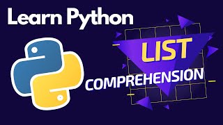 Python list comprehension  dictionary comprehension with examples  Python tutorial 2021 1 [upl. by Hairu]