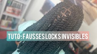 Tuto fausses locks invisibles [upl. by Nils]