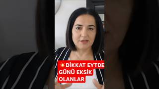 💥EYTDE GÜNÜ EKSİK OLANLARyotubeshortsshortseytgündemsondakikaemeklikademeliemeklilik [upl. by Anilyx]