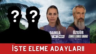 İŞTE SURVİVORDA HAFTANIN ELEME ADAYLARI ERKEN BİR ADAYLIK [upl. by Efrem801]