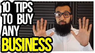 10 Tips To Buy Any Business [upl. by Alberto]