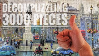 WE TIMELAPSED A 3000 PIECE PUZZLE [upl. by Nahtnamas574]