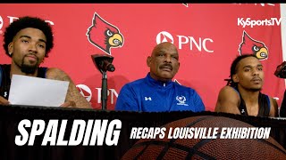 Spalding Golden Eagles Basketball Recaps Louisville Exhibition [upl. by Imaj]