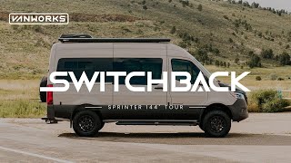 MercedesBenz Sprinter 144quot  Vanworks Switchback Conversion [upl. by Regnij]