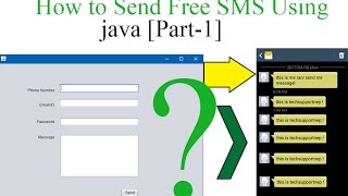 How to Send Free SMS using java Part1 With Source Code [upl. by Aira545]