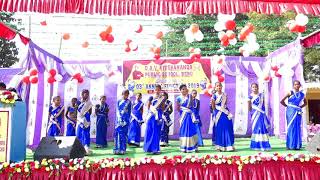 क्या फूल चढ़ाऊँ मैं। prayer dance  Dav Vivekananda public school bero [upl. by Anatsirhc]