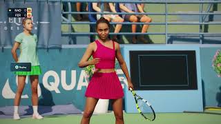 Leylah Fernandez vs Emma Raducanu  Tennis 2024 TopSpin 2k25 PS5 Gameplay [upl. by Kulseth]