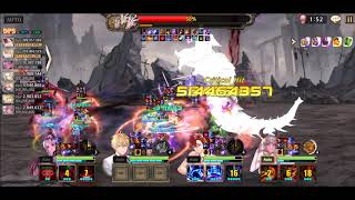 Kings Raid No Auto Galgoria Raid Stage 6 Arch x Kibera [upl. by Uolyram969]