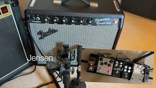 Jensen C10R vs Alnico Gold 10quot comparison in Princeton 65 Reverb reissue [upl. by Archie]