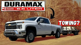 Chevy 2500 66L NEW DURAMAX DIESEL Towing L5P Heavy Mechanic Review  Is It the BEST [upl. by Mccarthy]