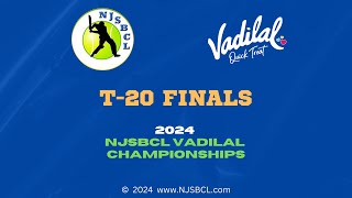 NJSBCL 2024  T20  FINALS  Gladiators T20 vs Veerans CC [upl. by Plumbo]