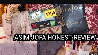 Asim jofa dress review Asim jofa new collection 2024 unboxing Asim jofa dress [upl. by Notelrahc]