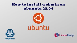 How to install Webmin on Ubuntu 2204 [upl. by Reyam]