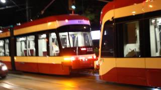 Testing the TTCs New Streetcars 4401 amp 4402 Leaving High Park Loop [upl. by Llenrad513]