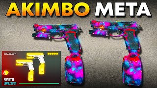 NOW the BEST AKIMBO PISTOLS in WARZONE 3 👑 Best RENETTI Class Setup  Loadout  MW3 [upl. by Torrey]